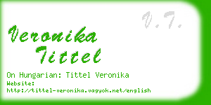 veronika tittel business card